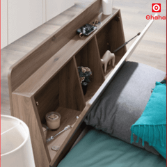 Giường ngủ gỗ công nghiệp cao cấp OHAHA - GC027