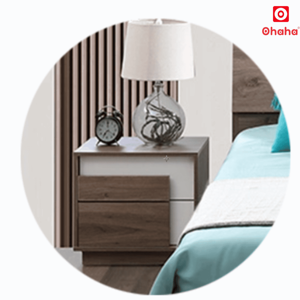 Giường ngủ gỗ công nghiệp cao cấp OHAHA - GC027