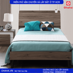 Giường ngủ gỗ công nghiệp cao cấp OHAHA - GC027