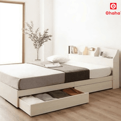 Giường ngủ gỗ công nghiệp cao cấp OHAHA  - GC035 - 02