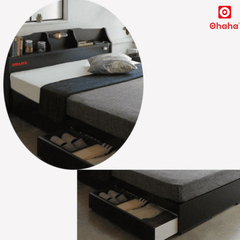 Giường ngủ gỗ công nghiệp cao cấp OHAHA  - GC035 - 03