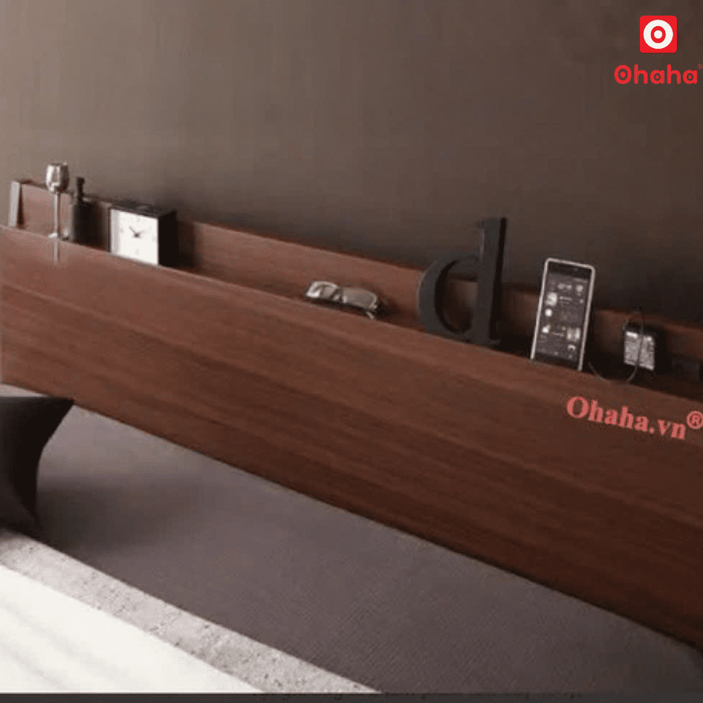 Giường ngủ gỗ công nghiệp cao cấp OHAHA  - GC037