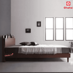 Giường ngủ gỗ công nghiệp cao cấp OHAHA  - GC037