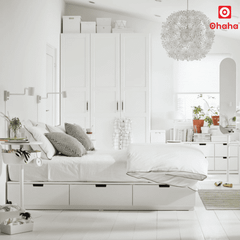 Giường ngủ gỗ công nghiệp cao cấp OHAHA  - GC039 - 02