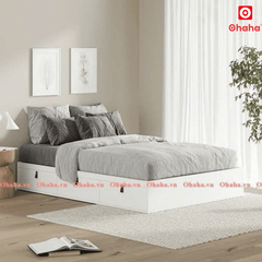 Giường ngủ gỗ công nghiệp cao cấp OHAHA  - GC043