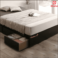 Giường ngủ gỗ công nghiệp cao cấp kiểu hộp OHAHA  - GC044 - 01