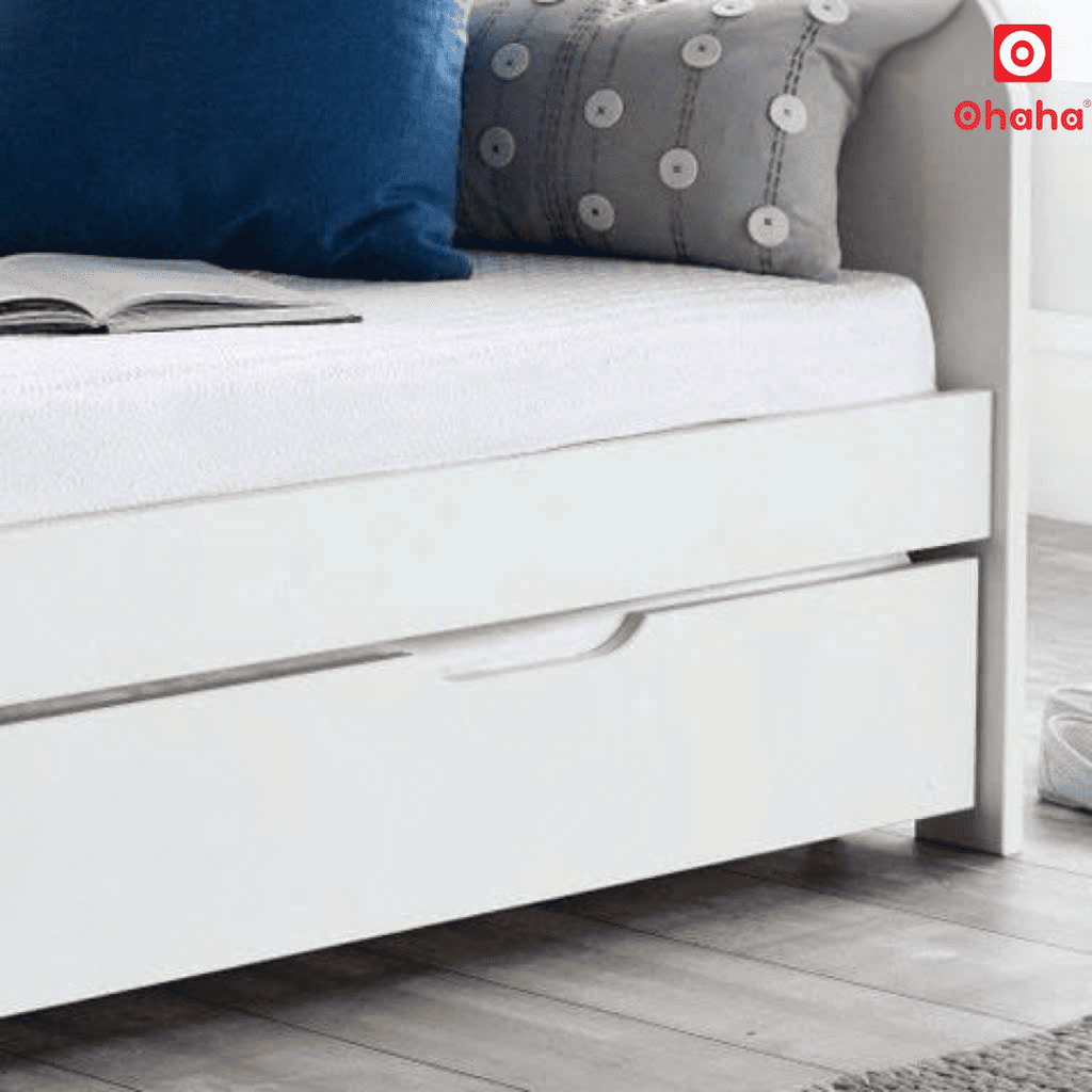 Giường Ngủ Gỗ Cao Cấp OHAHA Phong Cách Hàn Quốc - HQ001