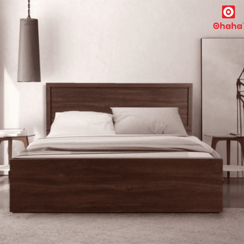 Giường ngủ gỗ công nghiệp cao cấp OHAHA  - GC045