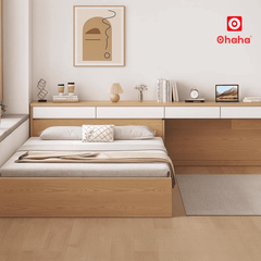 Giường ngủ gỗ thông minh OHAHA  - GC063