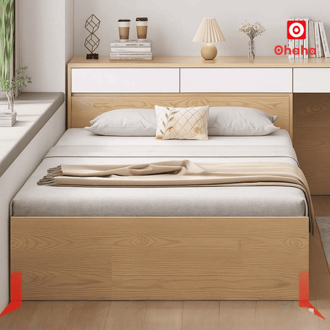 Giường ngủ gỗ thông minh OHAHA  - GC063