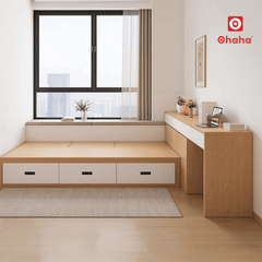 Giường ngủ gỗ thông minh OHAHA  - GC063