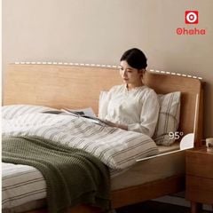 Giường ngủ gỗ tự nhiên cao cấp OHAHA - GGTN022