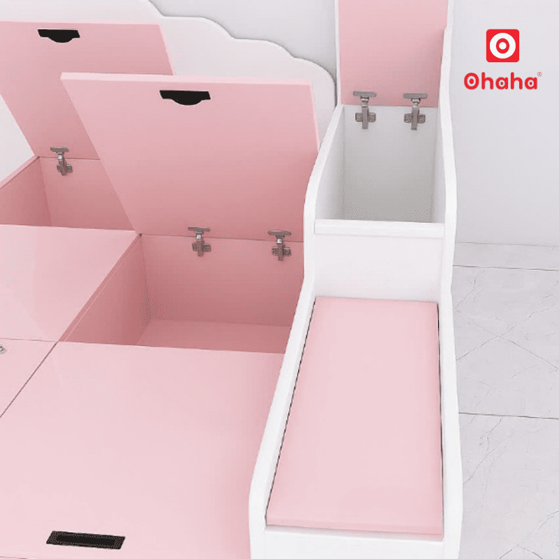 Giường ngủ hiện đại cho bé hình đám mây OHAHA - GTE020