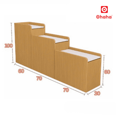 Giường ngủ hiện đại cho bé hình đám mây OHAHA - GTE020