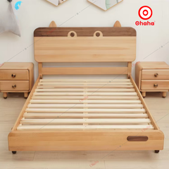 Giường ngủ hiện đại hình chú bò cho bé - GTE011