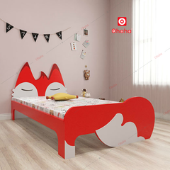 Giường ngủ hiện đại hình chú cáo cho bé - GTE019