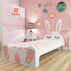 Giường ngủ hiện đại hình con thỏ Ohaha - GTE015