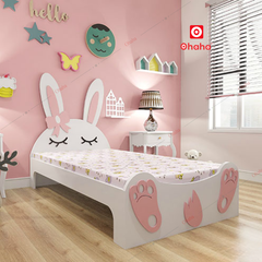 Giường ngủ hiện đại hình con thỏ Ohaha - GTE015