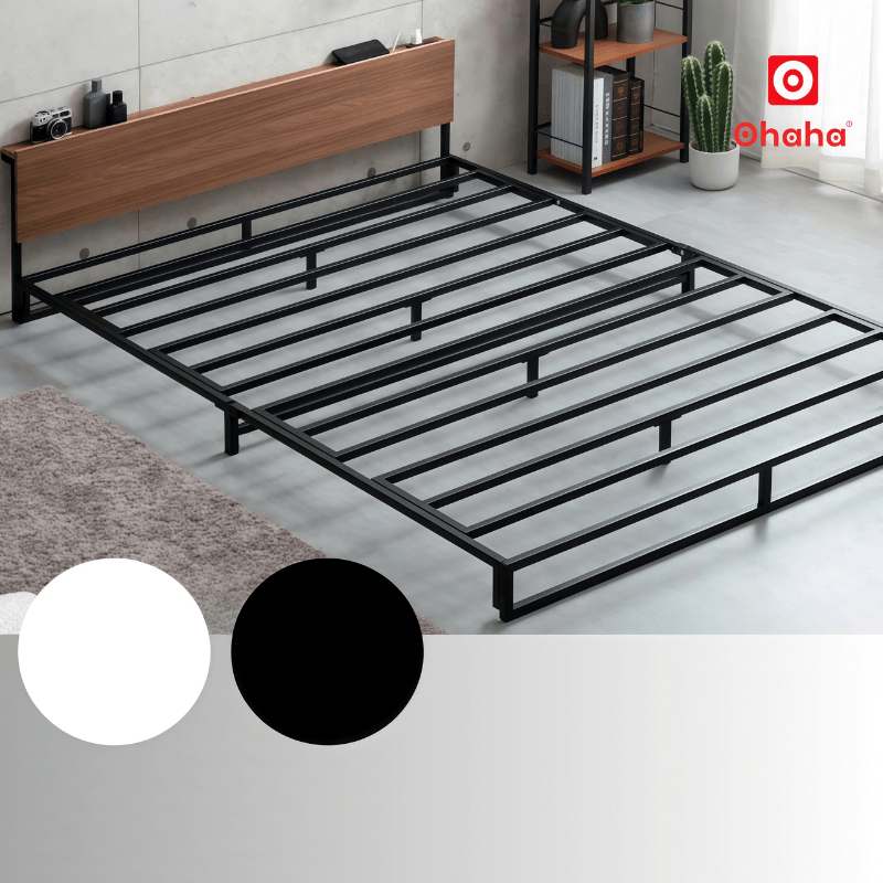 Giường ngủ hiện đại khung sắt OHAHA - GC070
