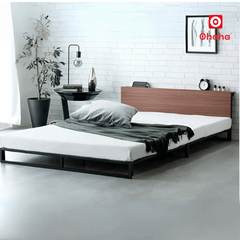 Giường ngủ hiện đại khung sắt OHAHA - GC070