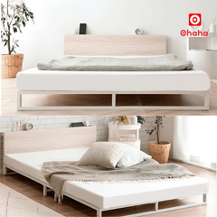Giường ngủ hiện đại khung sắt OHAHA - GC070