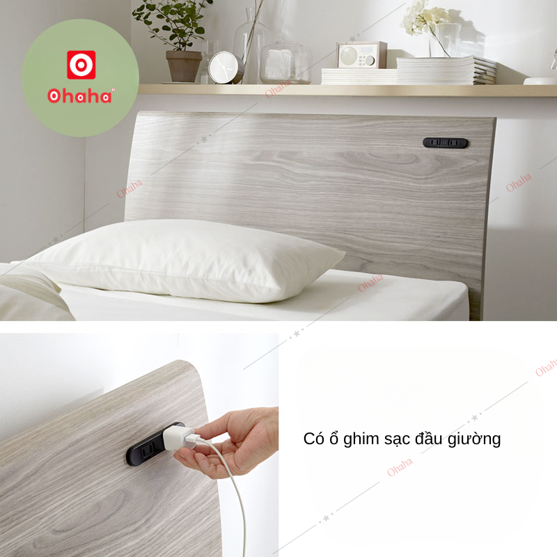 Giường ngủ hiện đại OHAHA  - GC068