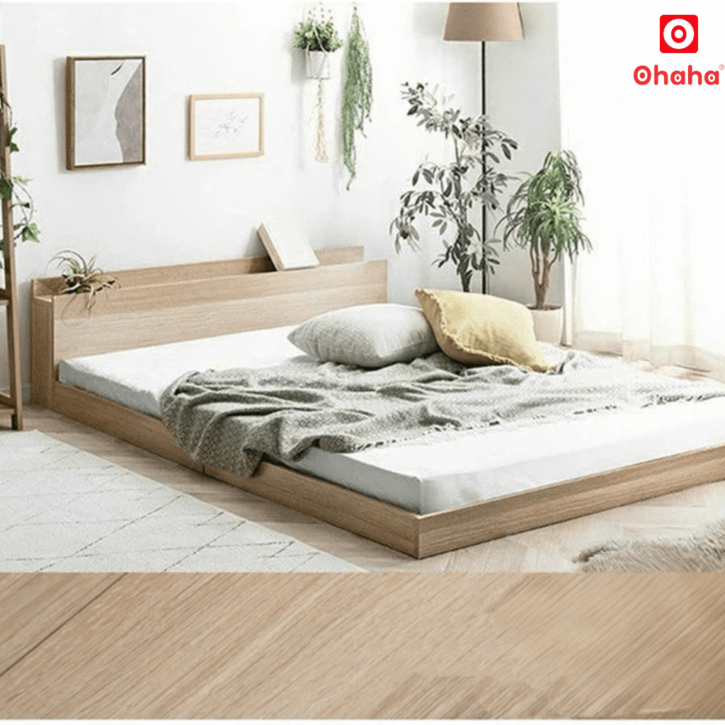 Giường ngủ gỗ cao cấp hiện đại OHAHA - GC071