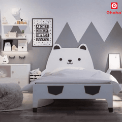 Giường ngủ hiện đại hình con gấu Ohaha - GTE003