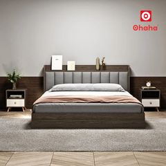 Giường ngủ hiện đại bọc nệm cao cấp OHAHA - GC075