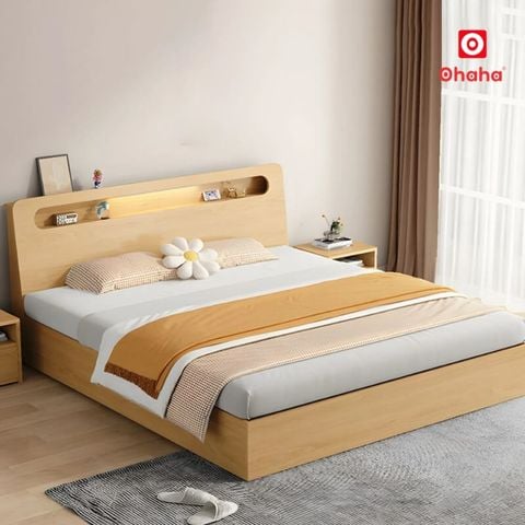 Giường ngủ gỗ hiên đại OHAHA  - GC060