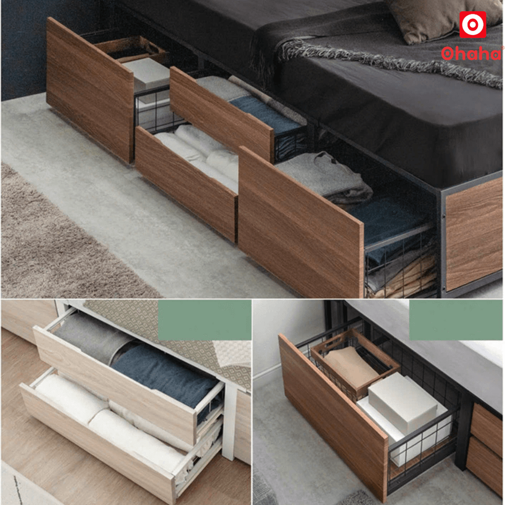 Giường ngủ thông minh hiện đại OHAHA - GC069