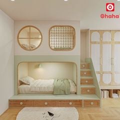 Giường tầng cao cấp hiện đại OHAHA - GTCC038