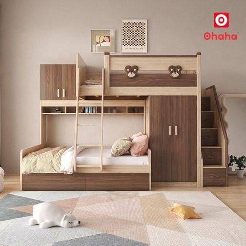 Giường tầng cao cấp hiện đại OHAHA - GTCC039