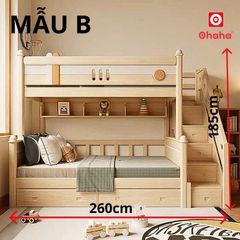 Giường tầng cao cấp hiện đại OHAHA - GTCC040