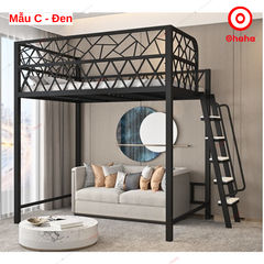 Giường tầng thông minh khung sắt Ohaha - GTS030
