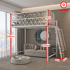 Giường tầng thông minh khung sắt Ohaha - GTS030