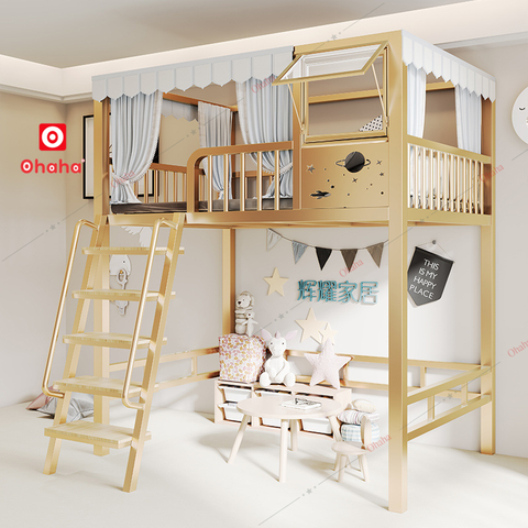 Giường tầng thông minh khung sắt Ohaha - GTS047