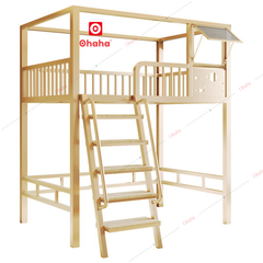 Giường tầng thông minh khung sắt Ohaha - GTS047