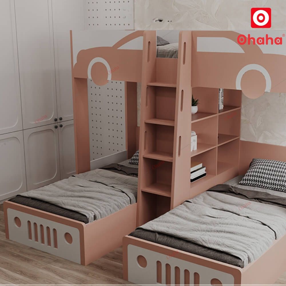 Giường tầng thông minh 3 giường Ohaha  - GTTM057