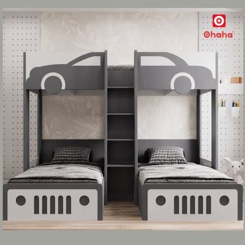 Giường tầng thông minh 3 giường Ohaha  - GTTM057