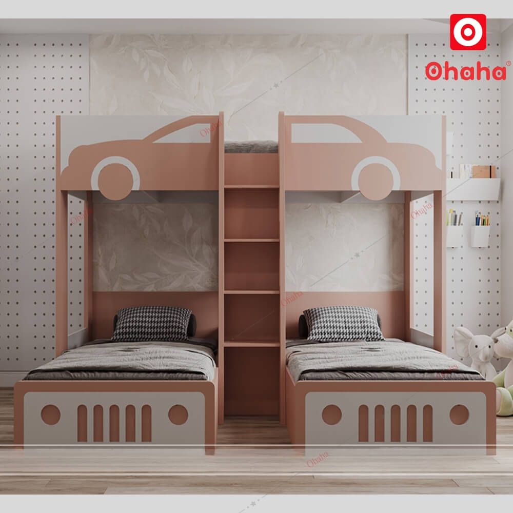Giường tầng thông minh 3 giường Ohaha  - GTTM057