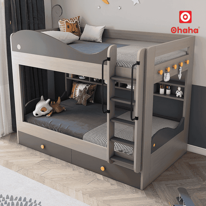 Giường tầng thông minh cao cấp Ohaha - GTCC004