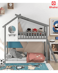 Giường tầng thông minh cao cấp kiểu ngôi nhà Ohaha - GTCC008