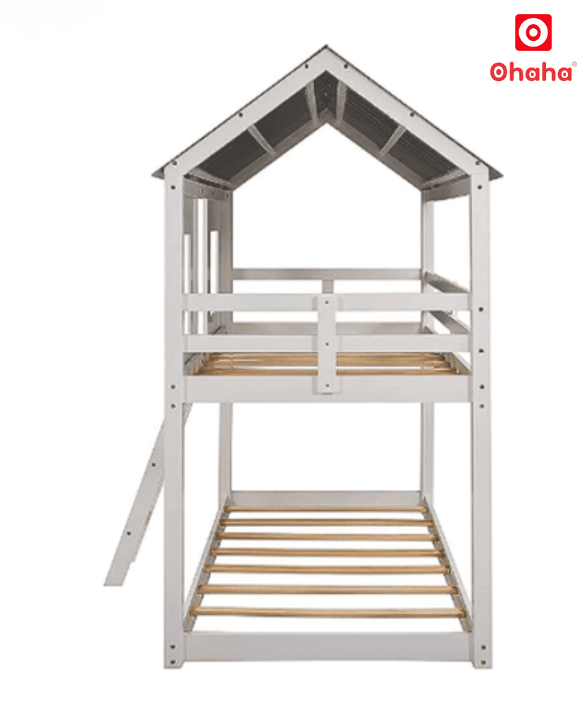 Giường tầng thông minh cao cấp kiểu ngôi nhà Ohaha - GTCC010