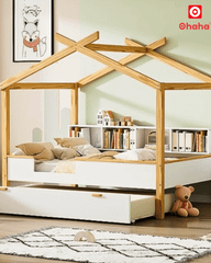 Giường tầng thông minh cao cấp kiểu ngôi nhà Ohaha - GTCC013