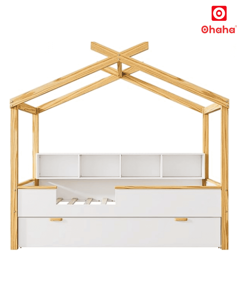 Giường tầng thông minh cao cấp kiểu ngôi nhà Ohaha - GTCC013