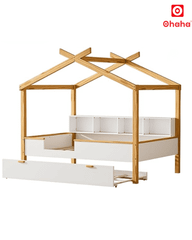 Giường tầng thông minh cao cấp kiểu ngôi nhà Ohaha - GTCC013