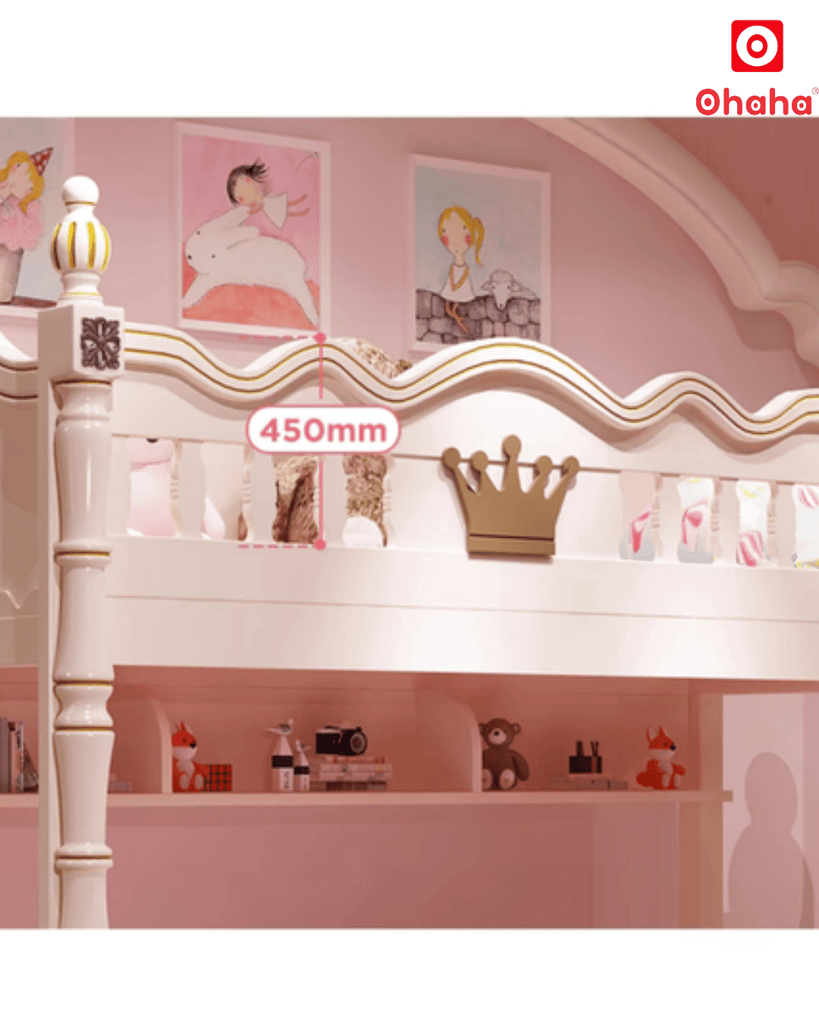 Giường tầng thông minh cao cấp Ohaha 3 tầng - GTCC031