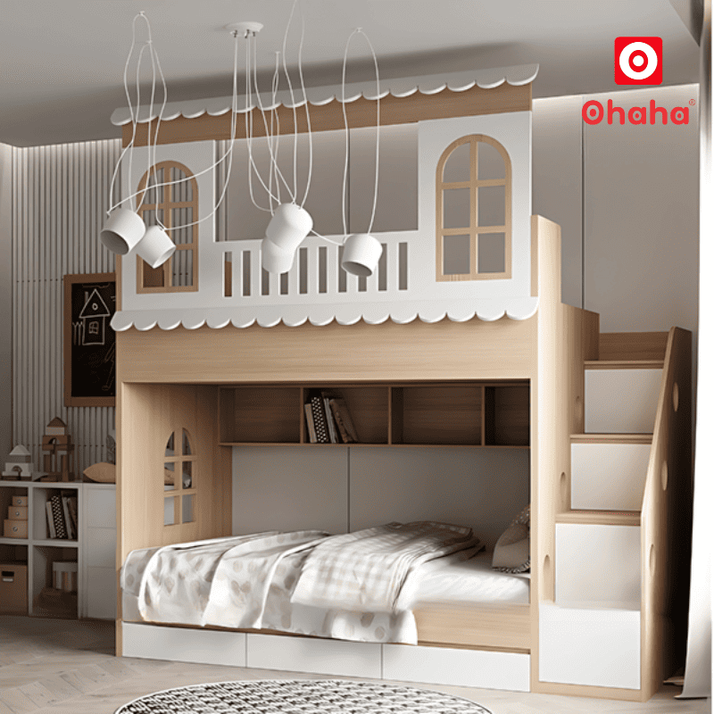 Giường tầng thông minh hiện đại OHAHA - GTTM059