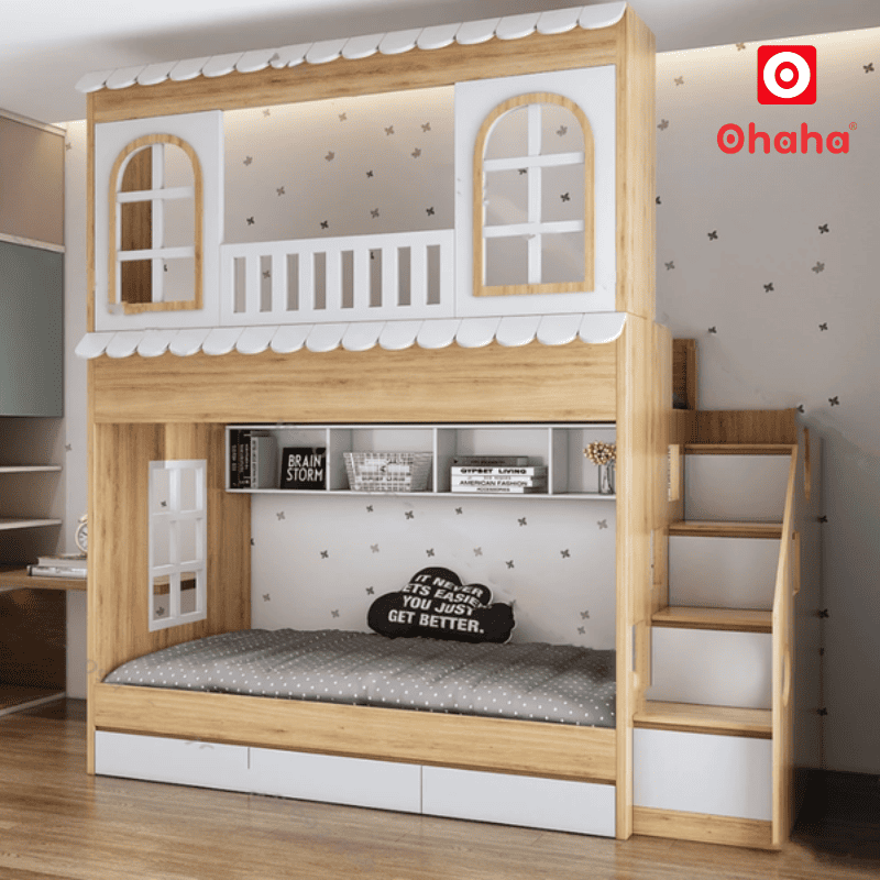 Giường tầng thông minh hiện đại OHAHA - GTTM059
